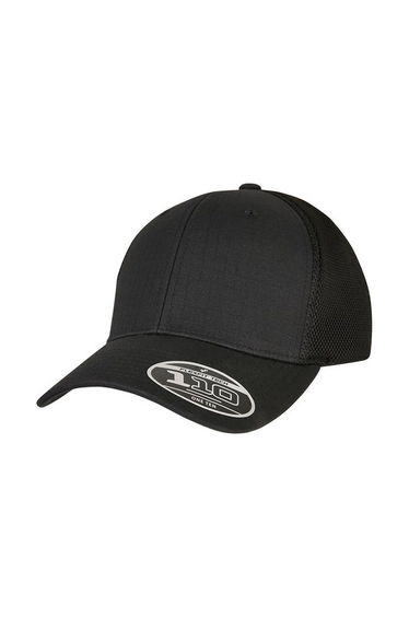 Flexfit Unisex Adult 110 Ripstop Trucker Cap - Black