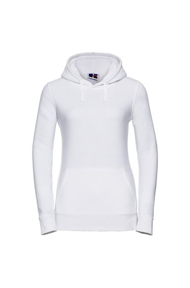 Russell Womens/Ladies Authentic Hoodie - White
