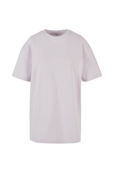 Womens/Ladies Boyfriend Oversized T-Shirt - Soft Lilac