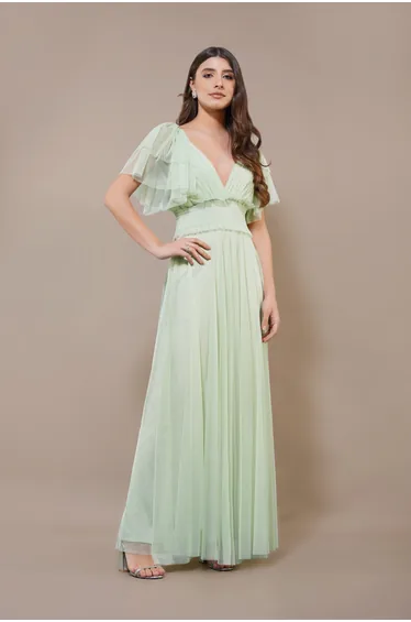 Shelby Maxi Dress in Sage Green