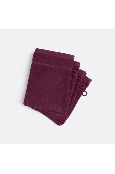 Set of 4 Zavara Towelling Washcloths