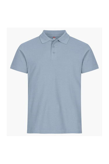 Clique Mens Basic Polo Shirt - Soft Blue