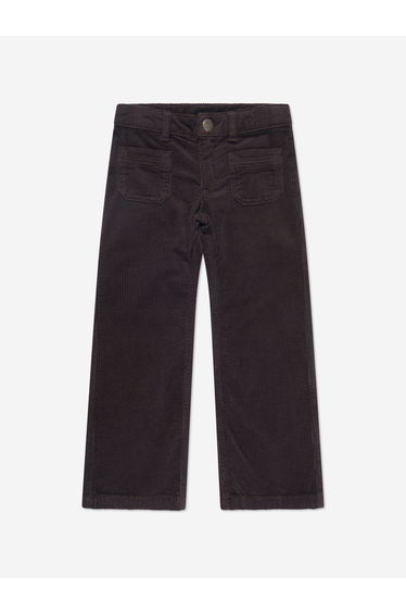 Girls Junon Wide Leg Trousers in Navy