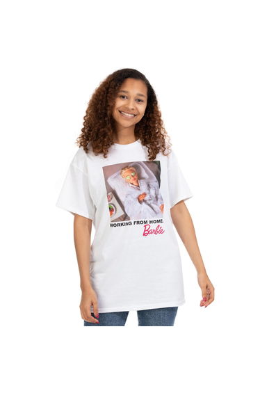 Barbie Womens/Ladies Working from Home T-Shirt