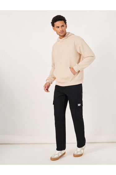 Premium Boxy Scuba Hoodie with Back Embossing