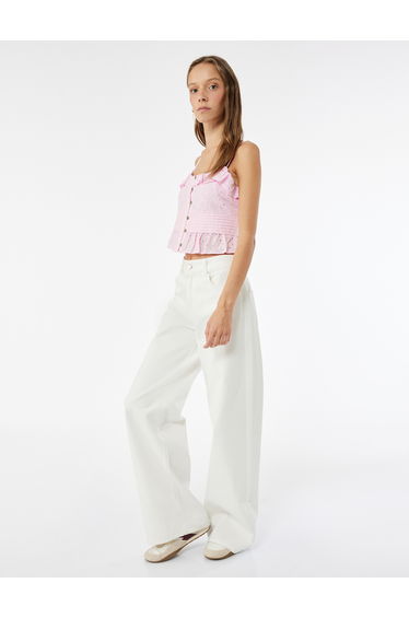 Koton X İnji - Crop Blouse