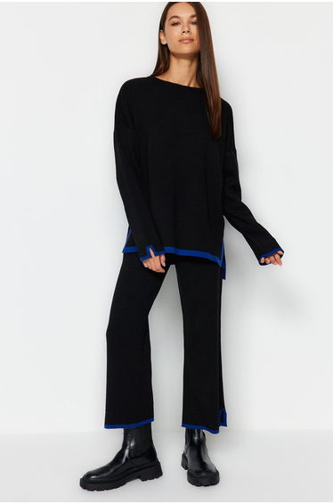 Two-Piece Set - Black - Oversize