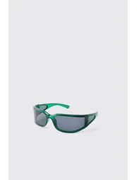 نظارة شمسية بوهو مان باللون الأخضر