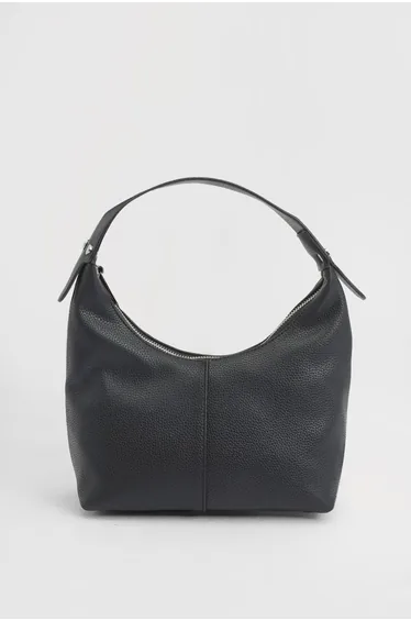 Faux Leather Shoulder Bag