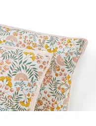 MAJARI Washed Cotton Floral Pillowcase - 3