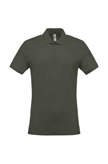 Kariban Mens Pique Polo Shirt - Dark Khaki