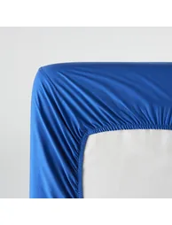 شرشف سرير بحواف مطاطية قطن عالي بإرتفاع 30سم - 3