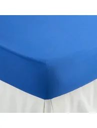 شرشف سرير بحواف مطاطية قطن عالي بإرتفاع 30سم - 2