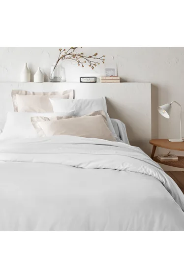 شرشف سرير قطن بحواف مطاطية