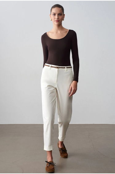 Dilvin Slim Fit Modal Jersey Bodysuit