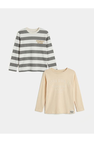 Boys' Crew Neck T-Shirt Set of 2