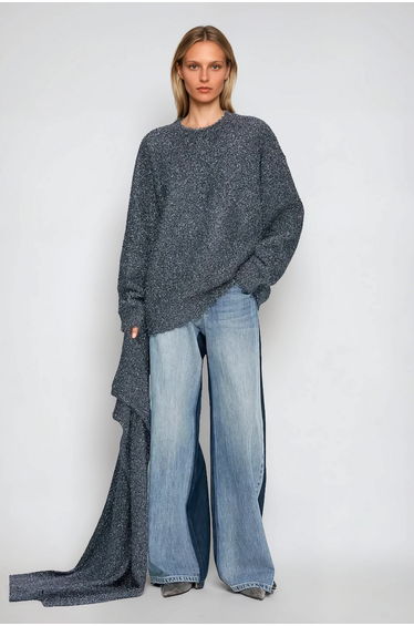 Anane Deconstruct Wide Jeans In Blue