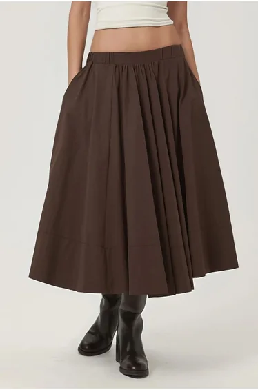 تنورة بتصميم بشكل A