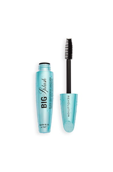 Revolution Poolside Big Splash Lash Waterproof Mascara Black