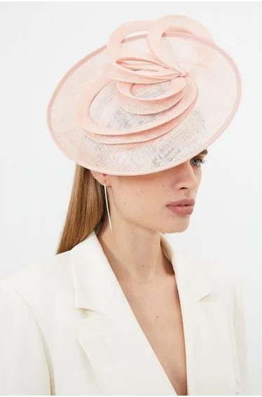 Asymmetric Disc Headband Fascinator