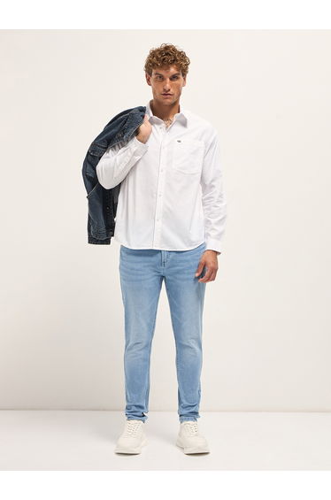 Men Relaxed Fit Overshirt