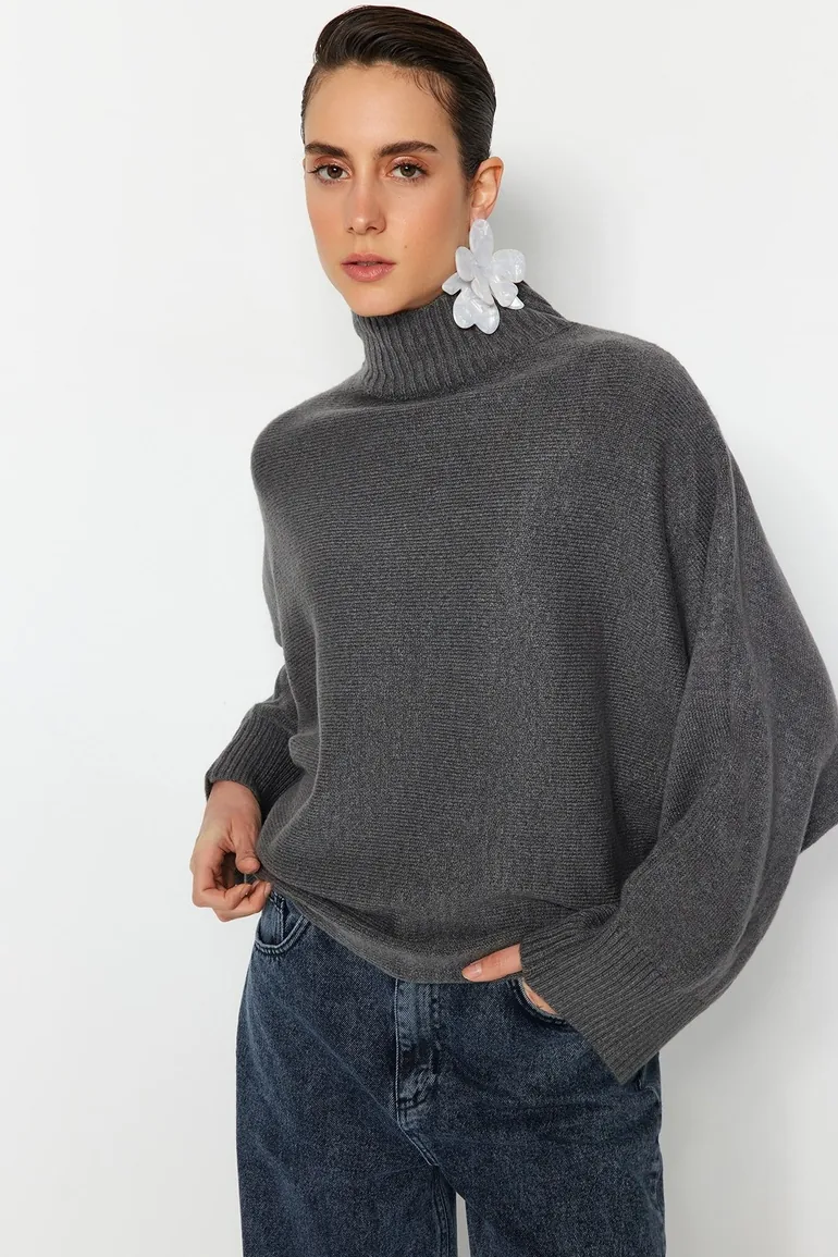 Sweater - Gray - Regular fit - 2