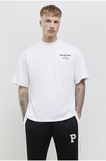 White Oversized Fit Palais Dept T-shirt
