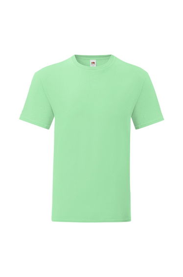 Fruit Of The Loom Mens Iconic T-Shirt - Neo Mint