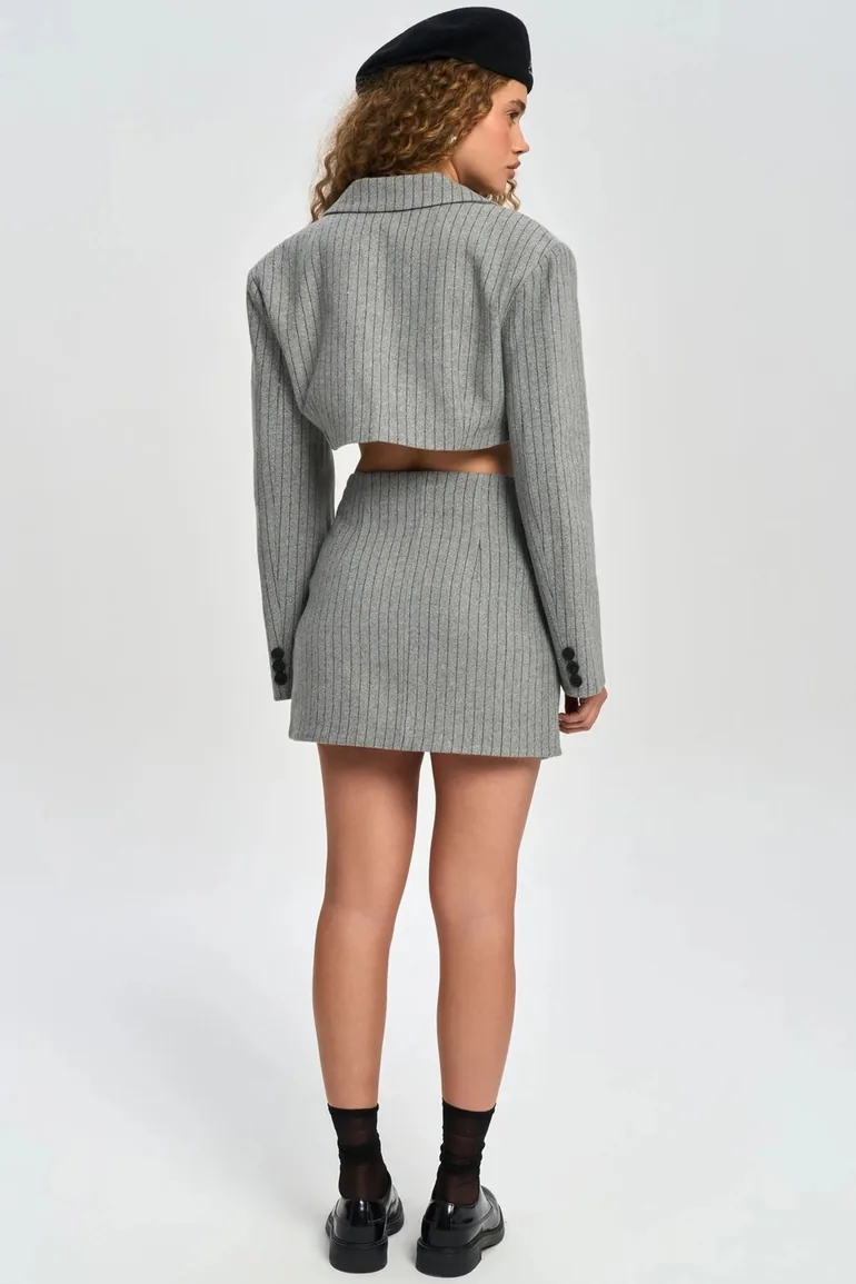 MAI STUDIOS Elegant Jacket-Skirt Set - 4