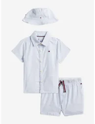 طقم تومي هيلفيغر باللون الأزرق