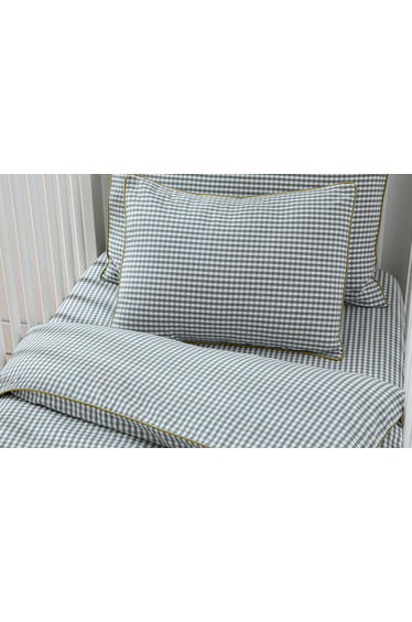 Baby's Tiny Vichy Pillowcase in Cotton