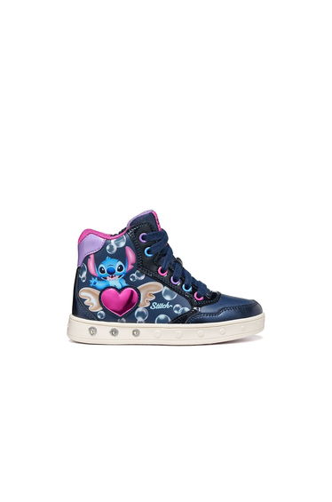 Kids Skylin X Lilo & Stitch High Top LED Trainers