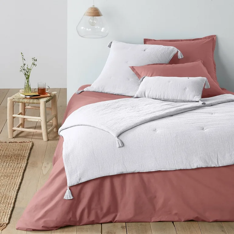 KUMLA Quilted Cushion Cover and Pillowcase - 2
