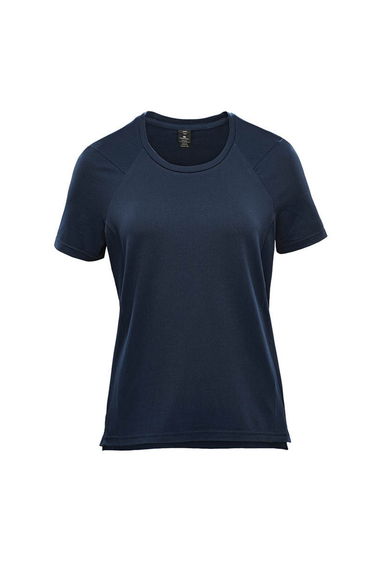 Stormtech Womens/Ladies Tundra Short-Sleeved T-Shirt - Navy