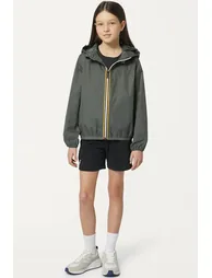 Claude Hooded Windbreaker with Zip Fastening