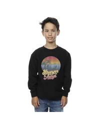 Netflix Boys Stranger Things LA Gradient Sweatshirt - Black
