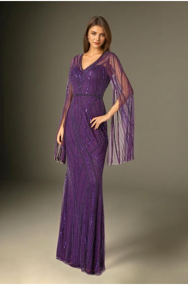 Aura Purple Dress