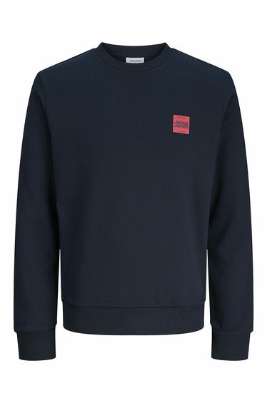 Small Logo Sweatshirt with Crew Neck