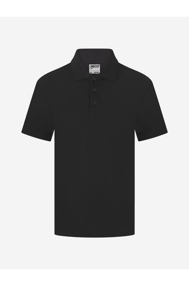 Zeco Kids School Polo Shirt in Black