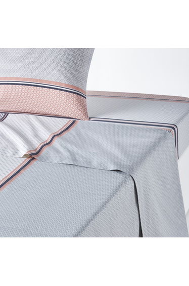 NAYMA Geometric Print Cotton Flat Sheet