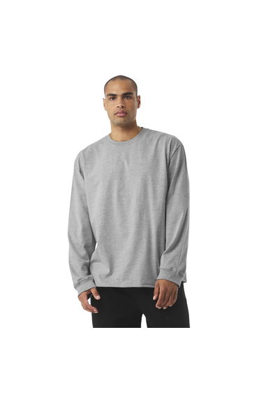 Bella + Canvas Adult Heavyweight Boxy Long-Sleeved T-Shirt - Dark Grey