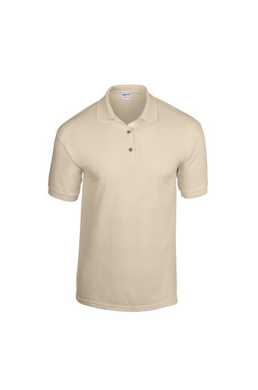 Gildan Mens DryBlend Polo Shirt - Sand