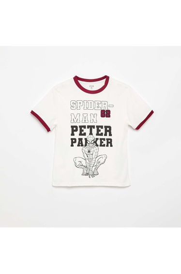 Marvel Spider-Man long-sleeved T-shirt WHITE