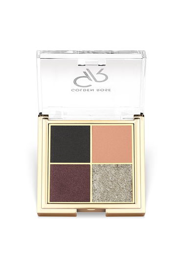 Golden Rose QUATTRO EYESHADOW PALETTE NO:01 MIDNIGHT KISS