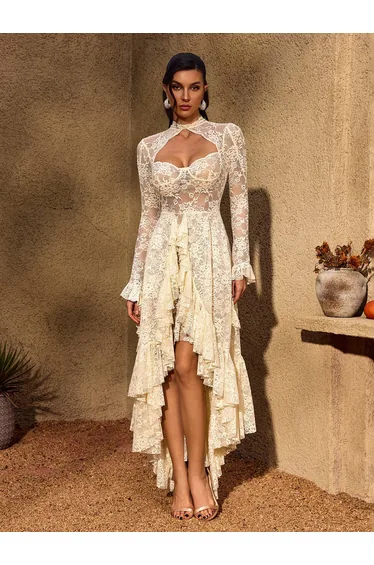 Women Lace Dresses - Shop for Lace Dresses in Bahrain - Page 3