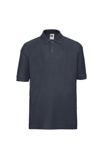Russell Childrens/Kids Pique Polo Shirt - French Navy