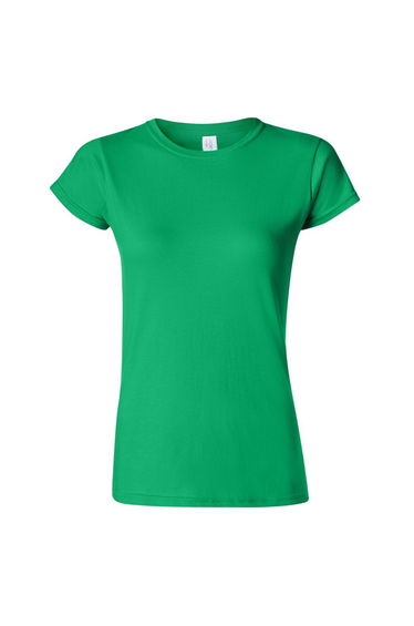 Gildan Ladies Soft Style Short Sleeve T-Shirt - Irish Green