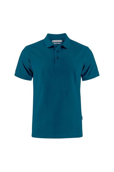 James Harvest Mens Neptune Modern Polo Shirt - Petrol