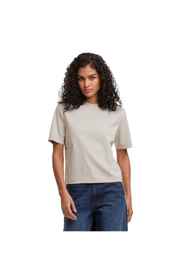Build Your Brand Womens/Ladies Sorona Loose T-Shirt - Cloud