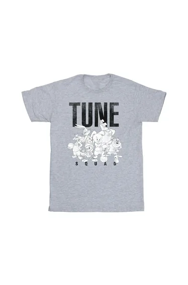 Space Jam: A New Legacy Boys Tune Squad Group T-Shirt - Sports Grey